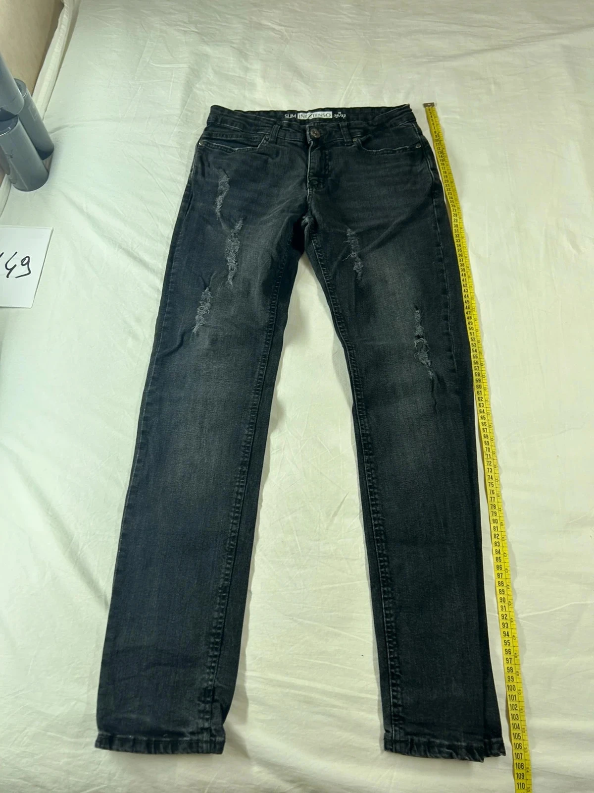 Jean slim in extenso noir w28 l32